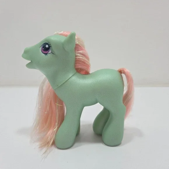 Vintage MLP My Little Pony MINTY Peppermint Candy Hasbro Figure 2003 G3 - Picture 3 of 7